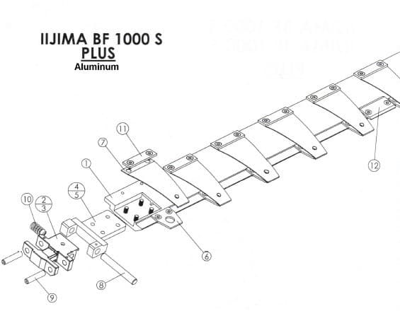 Aluminum Gripper Bar Complete product image 1