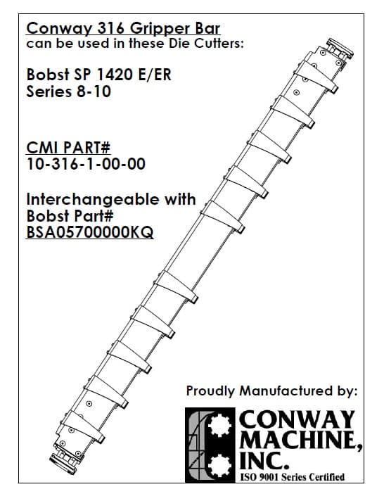 Gripper Bar Complete product image 1