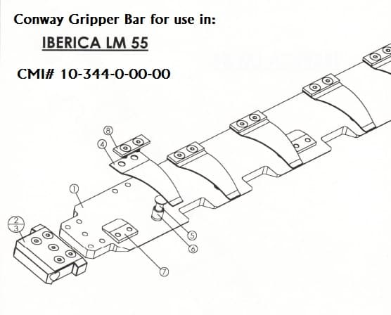 Gripper Bar Less End Fittings product image 1